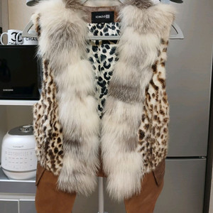 [여성66] 정품 icinoo 밍크조끼 밍크베스트 새것수준 무료배송