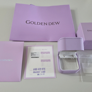 골든듀 피오레스텔라 화이트골드 새제품