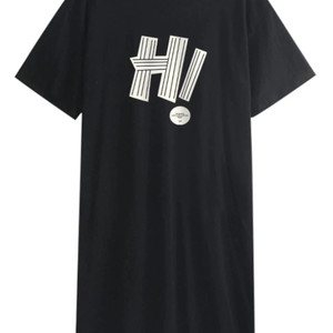 새재품)블랙 롱 오버핏 반팔원피스(1만원)