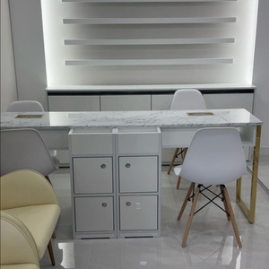 2인네일테이블,패디습식세트,소모품 (새것) 이미지