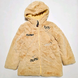 코코리따 아동 패딩 후리스 120(130가능) 미착용 옐로우