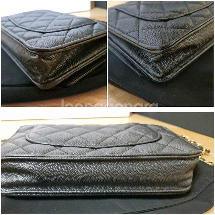 샤넬 클래식 캐비어 WOC 코코 카지노(시즌 하트) 내--7