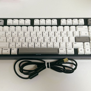 (상태S급)바밀로 기계식 FPS 키보드 +키캡추가 이미지