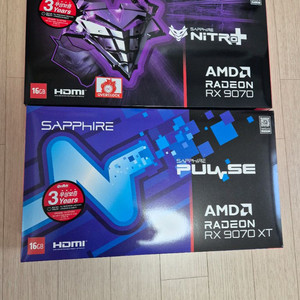 사파이어 RX 9070 XT 펄스 PULSE 16GB 그래픽카드