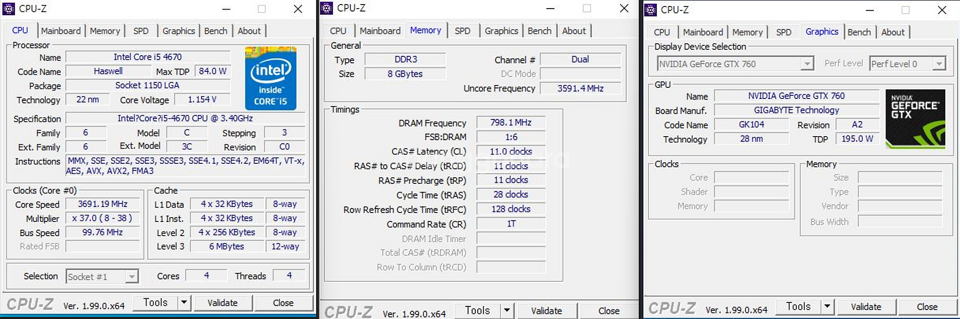 데스트탑 본체 ( i5 4670 )처분합니다--9