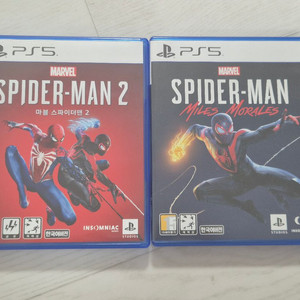 스파이더맨2 & 마일즈 모랄레스 판매합니다