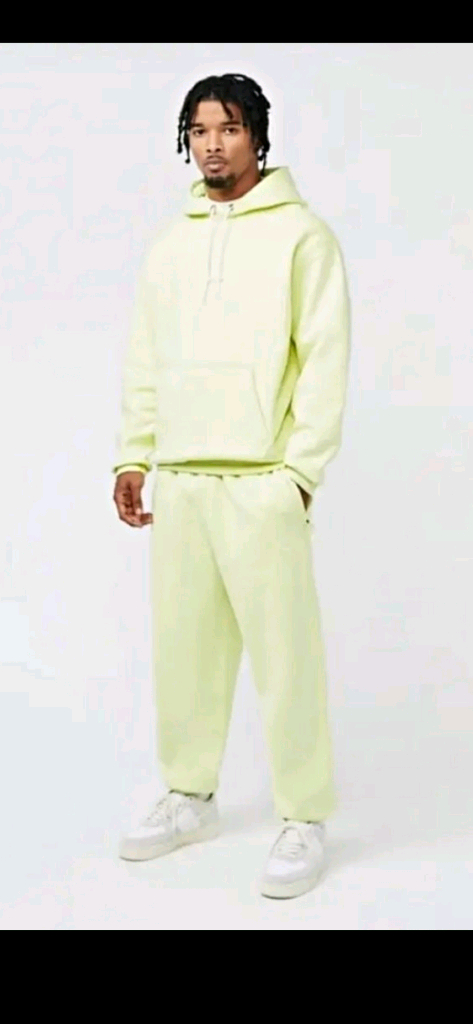 나이키 NRG 솔로 스우시 플리스 풀오버 후디 팬츠세트--5