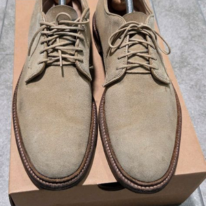 알든 29332f 8.5d 언라인드 탄 스웨이드 더비