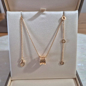 불가리 비제로원 오리지날 로즈골드 목걸이 풀셋