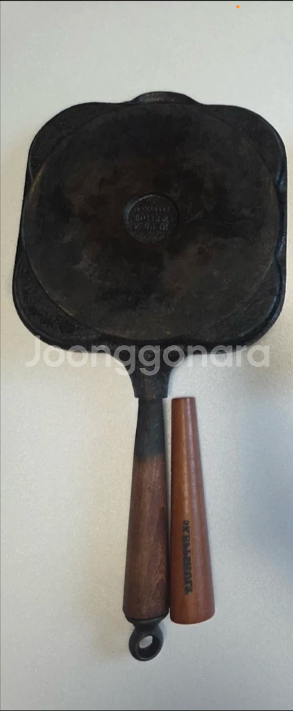 스켑슐트 25cm 웍 뚜껑 포함+스켑슐트 4구 에그팬+ 새상품 손잡이 포함 판매합니다--1