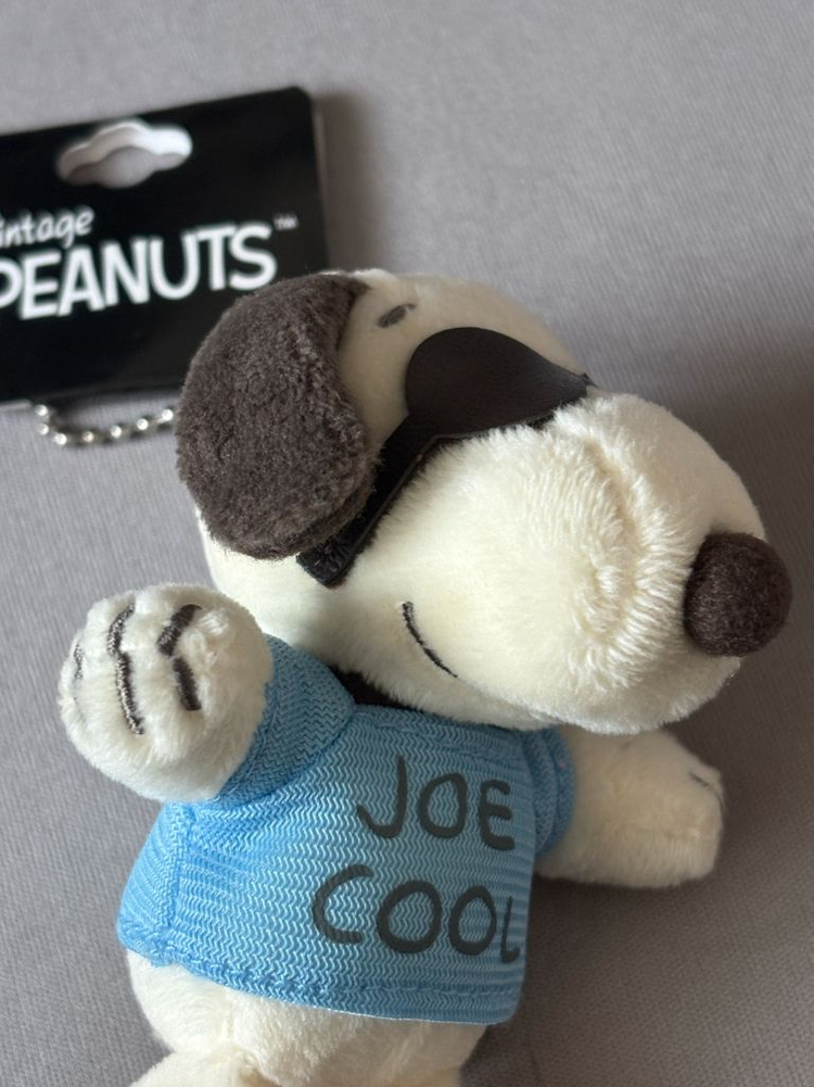 피넛츠 스누피 조쿨 빈티지 마스코트 인형 키링--1