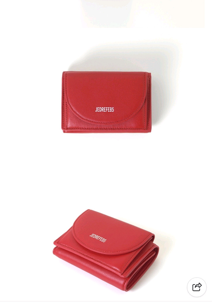 연말할인>제드레페브5 하프문미니지갑 10만원--0