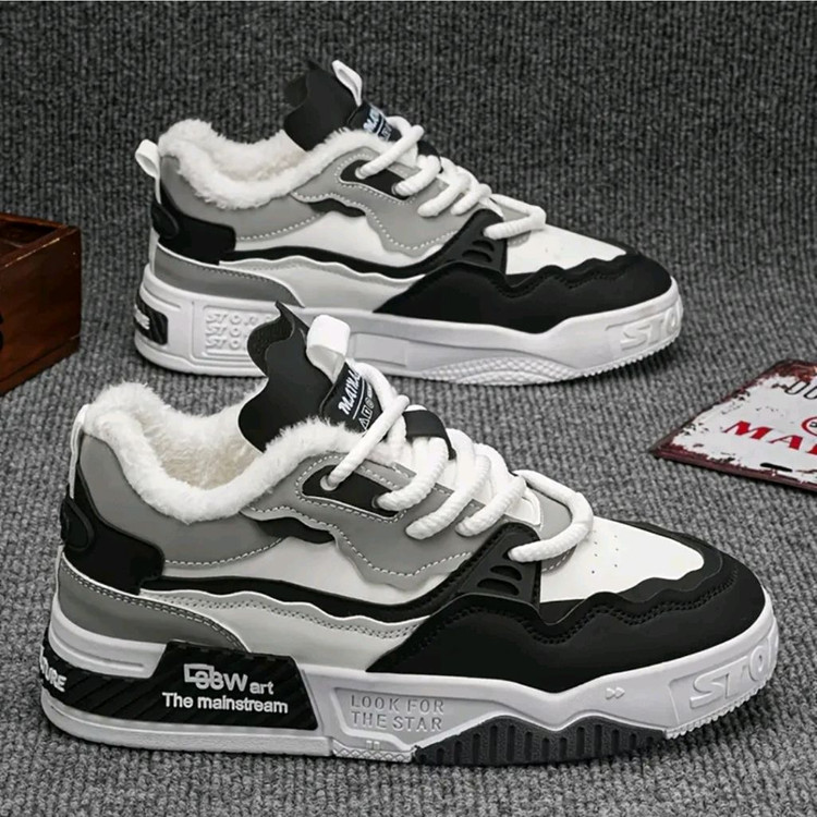 남여공용 겨울 플랫폼 부츠 245mm--4