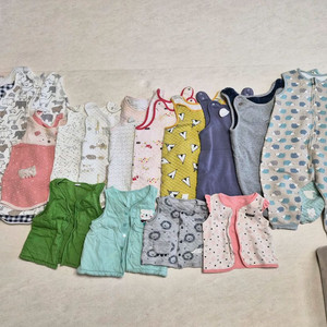 아기 수면조끼 16벌