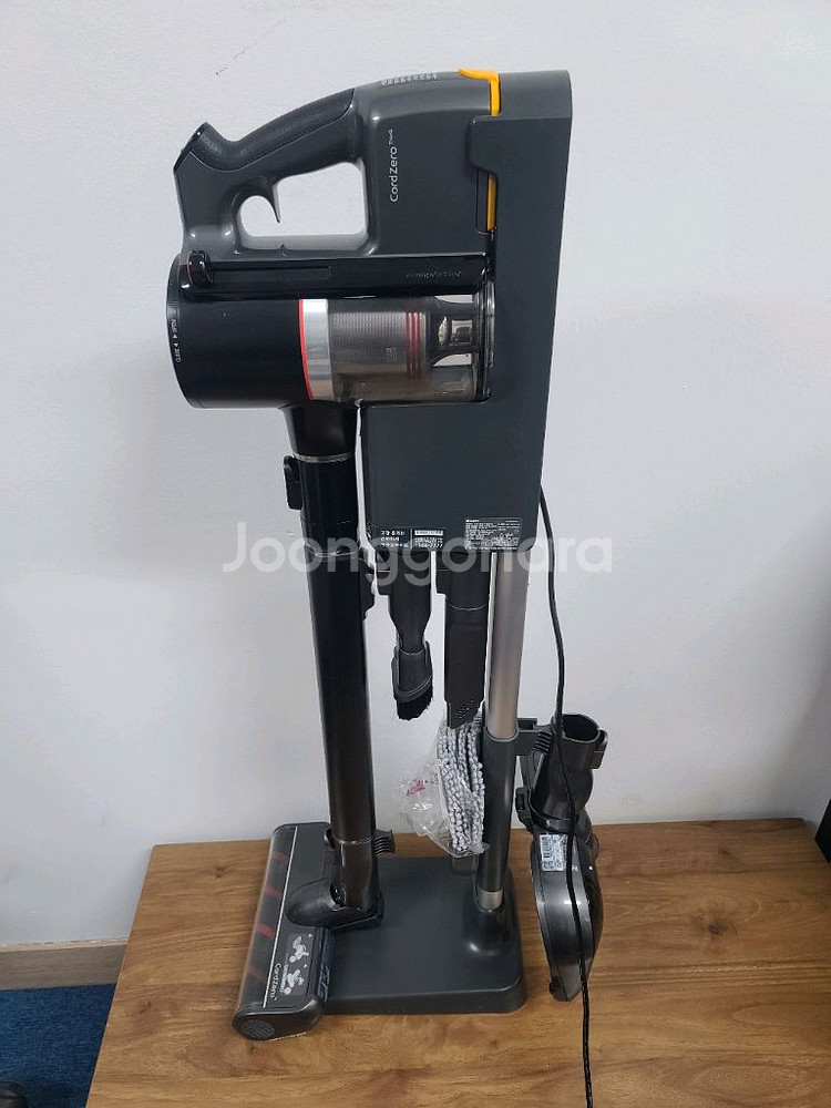 LG 코드제로무선청소기 A9S S9200BA(2022년7월산,거의 S급,삼성배터리 1시간5분&1시간 작동)--2