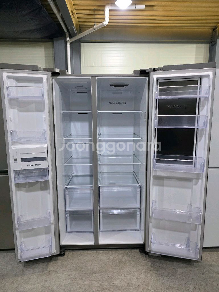 무료배송설치, 삼성 846리터 양문형냉장고 푸드쇼케이스홈바--2