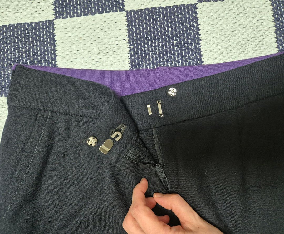 빈폴레이디스 모 바지 슬렉스--2