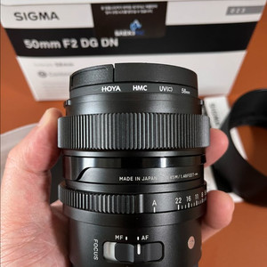 시그마 Sigma 50mm f2 DG DN 소니
