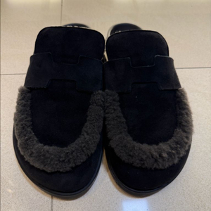 에르메스 남성 시어링 고뮬