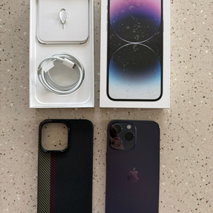 북미판 아이폰14 프로맥스256GB 퍼플