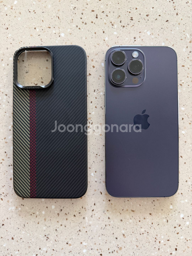 북미판 아이폰14 프로맥스256GB 퍼플--1