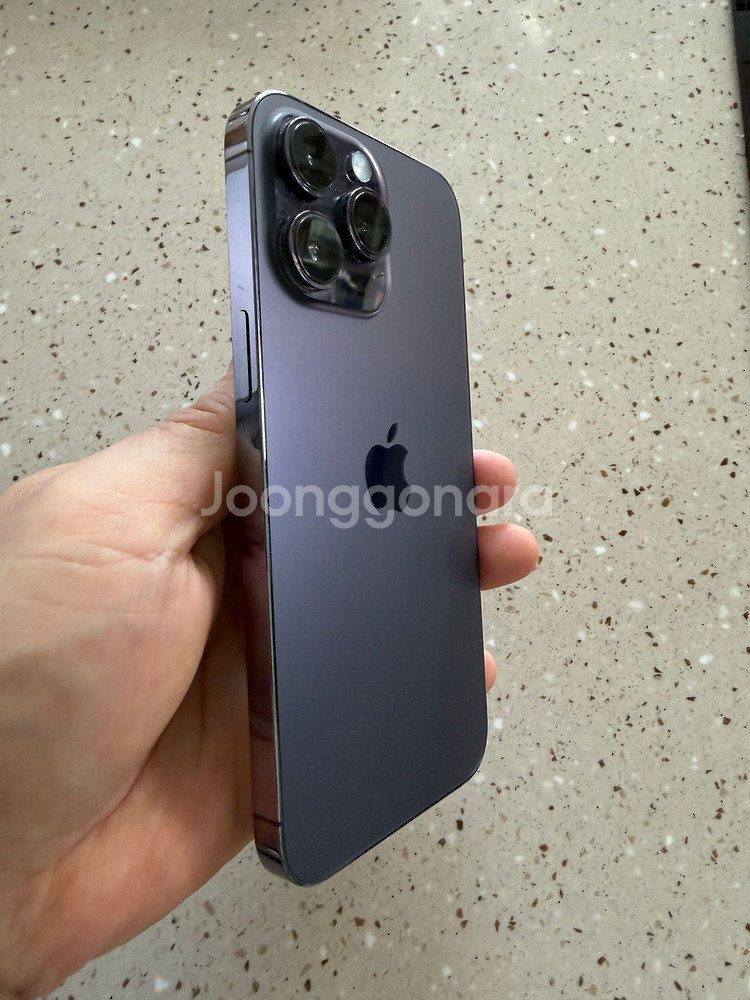 북미판 아이폰14 프로맥스256GB 퍼플--2
