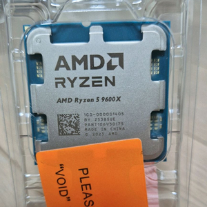미개봉) AMD 라이젠 9600x CPU 새제품