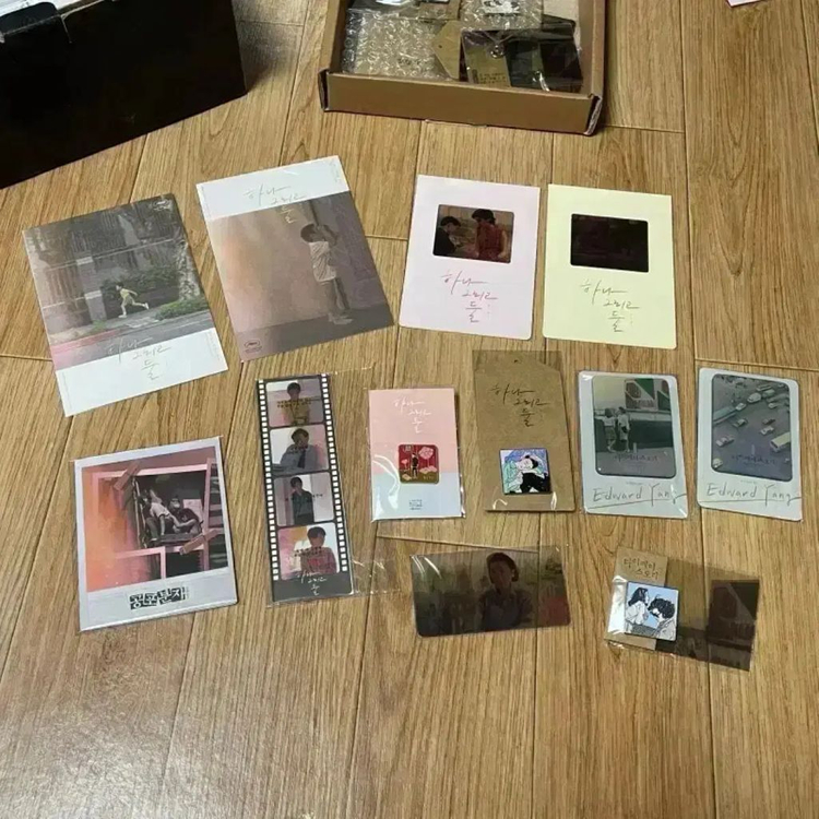 고령가소년살인사건 필름포스트카드 에드워드양 영화 투명포토카드 하나그리고둘 이미지