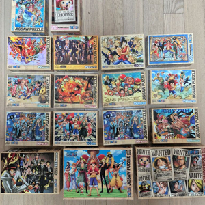 원피스 직소퍼즐 총 17박스 150 & 300피스