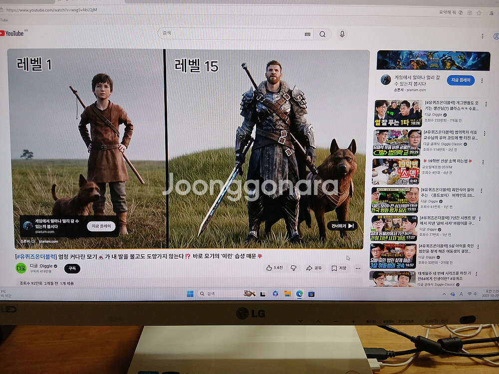 LG 엘지 24인치 일체형 티브이 겸 컴퓨터 LG V32--0