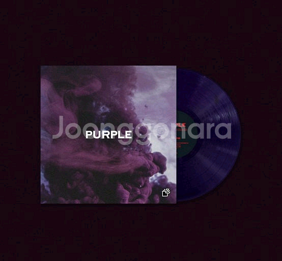 터치드 퍼플 LP 미개봉--0