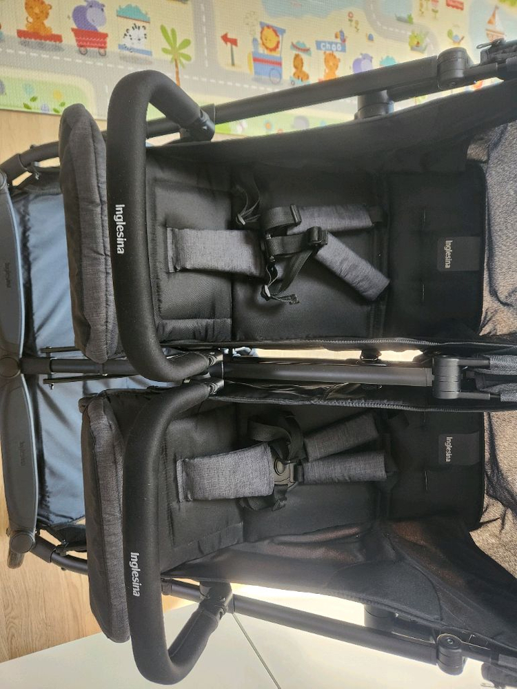 잉글레시나 트윈 쌍둥이 유모차 미사용 이미지