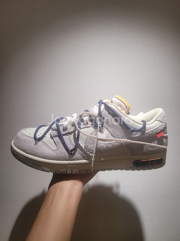 [새상품 초급처](나코정품) 나이키x오프화이트 덩크로우 롯 18, lot 18--1