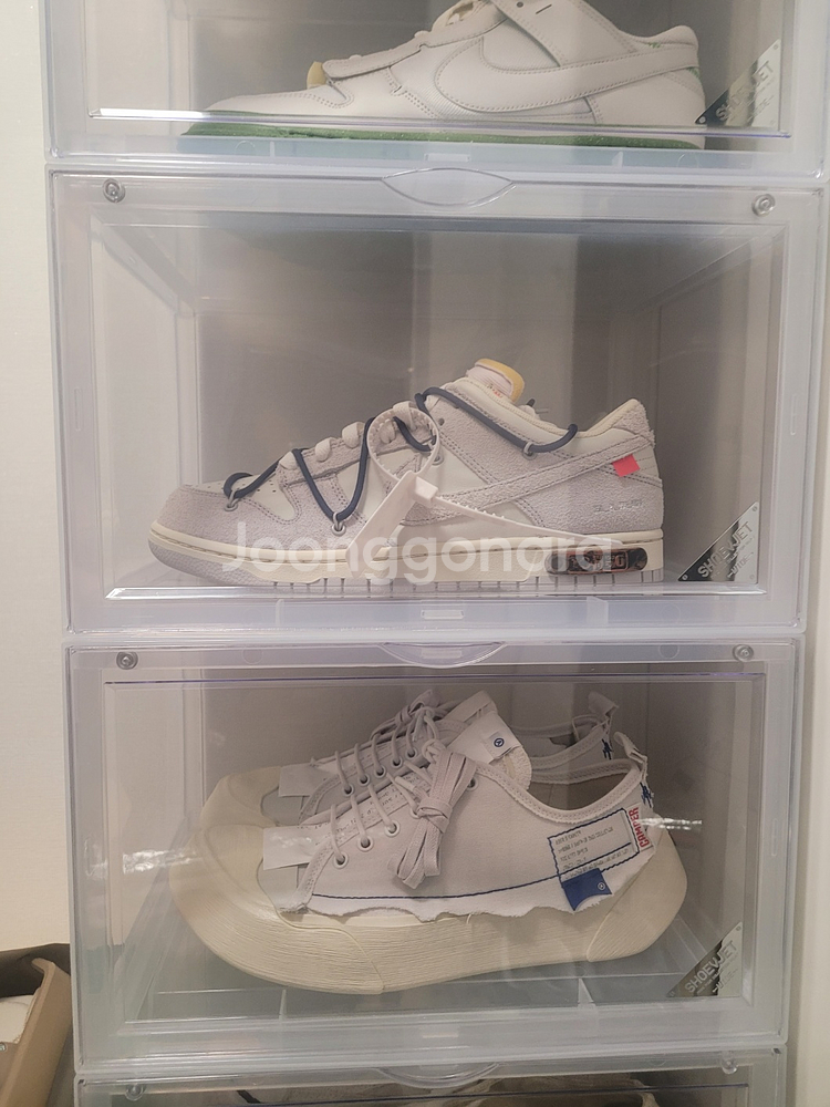 [새상품 초급처](나코정품) 나이키x오프화이트 덩크로우 롯 18, lot 18--3