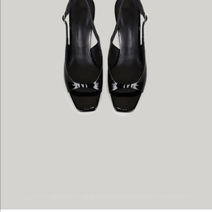 엘보른 블랙힐 235 새상품 블랙슈즈 블랙구두 슬링백