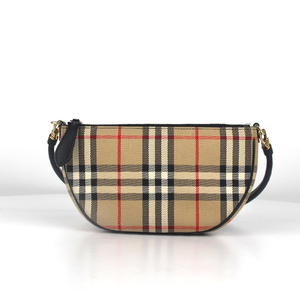 [중고명품다올] 버버리 뉴 올림피아 체크 파우치 숄더백 8058006 이미지