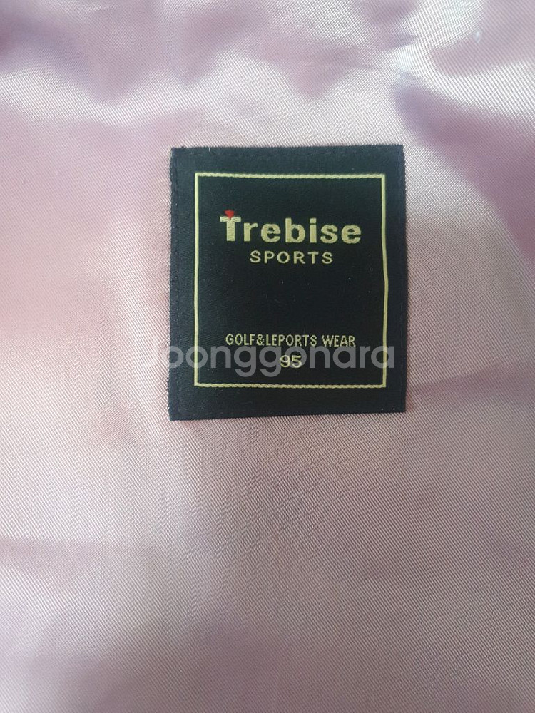 Trebise 여성 골프 자켓 블랙 95--3