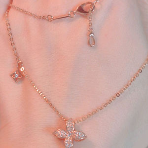 14k핑크골드 목걸이