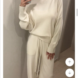 부들 보트넥 니트세트 아이보리 새상품