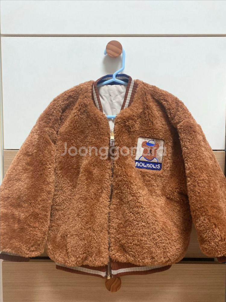 리미떼두두 베어 리버시블 퍼자켓 뽀글자켓 s--0