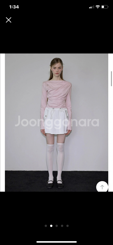 로제프란츠 핑크 오프숄더 새상품--1