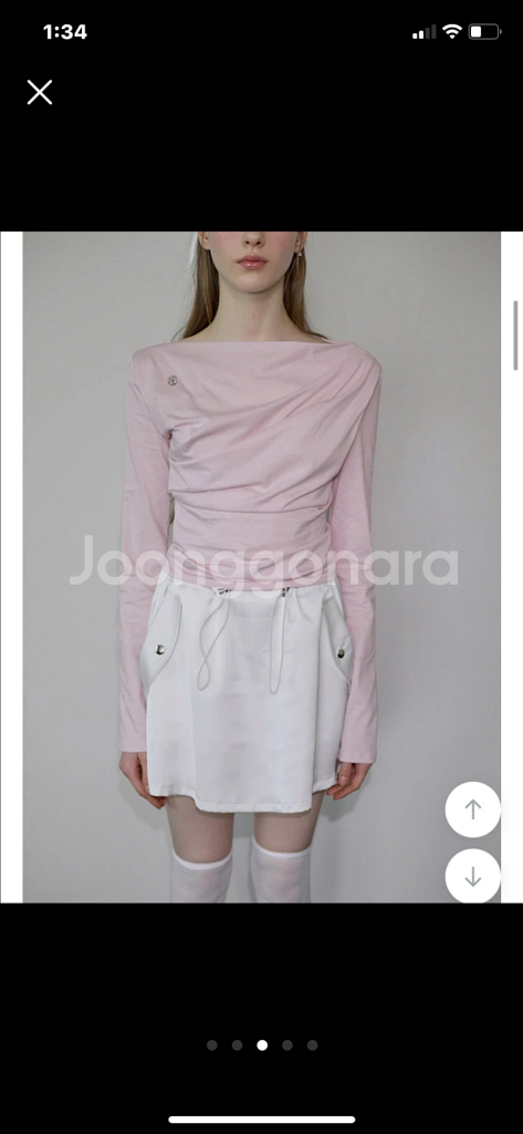 로제프란츠 핑크 오프숄더 새상품--2