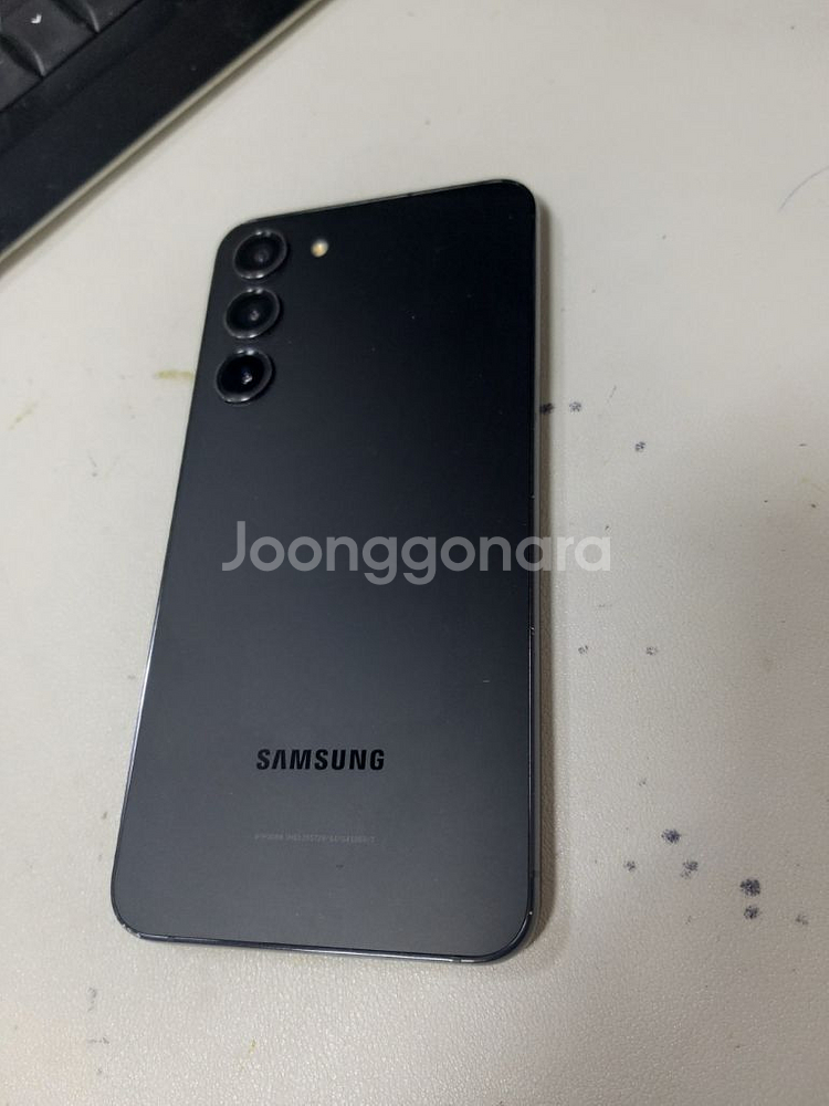 갤럭시s23플러스 512기가 블랙 잔상 없어요--0