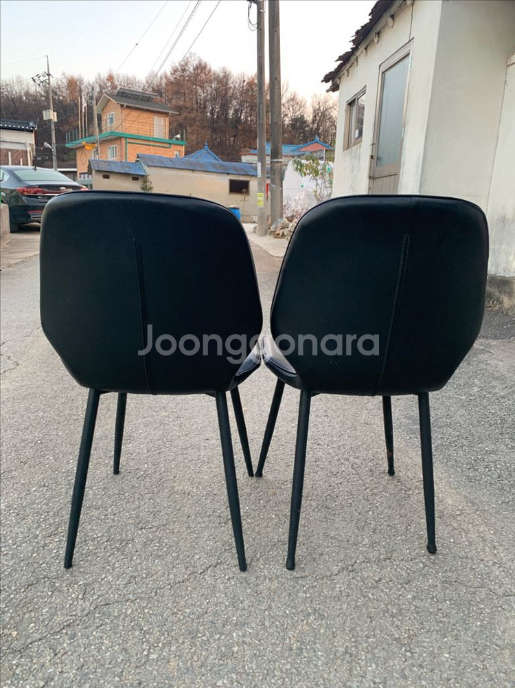 카페 고급 가죽의자 40개--2