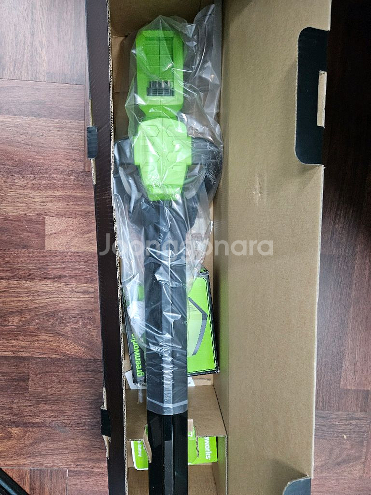 그린웍스 40v 전동 양날 전정기 가지치기 트리머--3