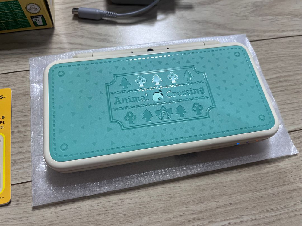 뉴 닌텐도 2ds xl - 튀어나와요 동물의숲 에디션 - 튀동숲 + DL 리듬세상 더 베스트 플러스 이미지