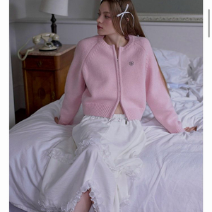 로제프란츠 투웨이니트가디건 핑크