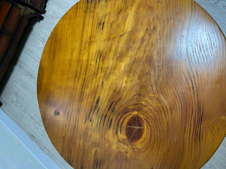 [경북 의성] 통나무 원목 테이블--3