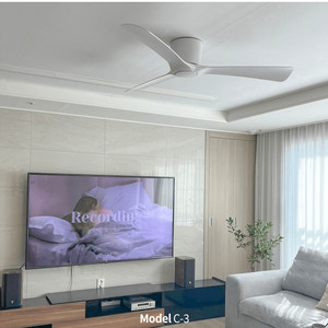 에어블로우 C3 실링팬 52인치 (as가능) (무선리모컨 가능) 화이트 박스미개봉 팝니다