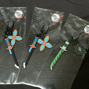 메가박스 귀멸의칼날 사네미 일륜도 키링 새상품